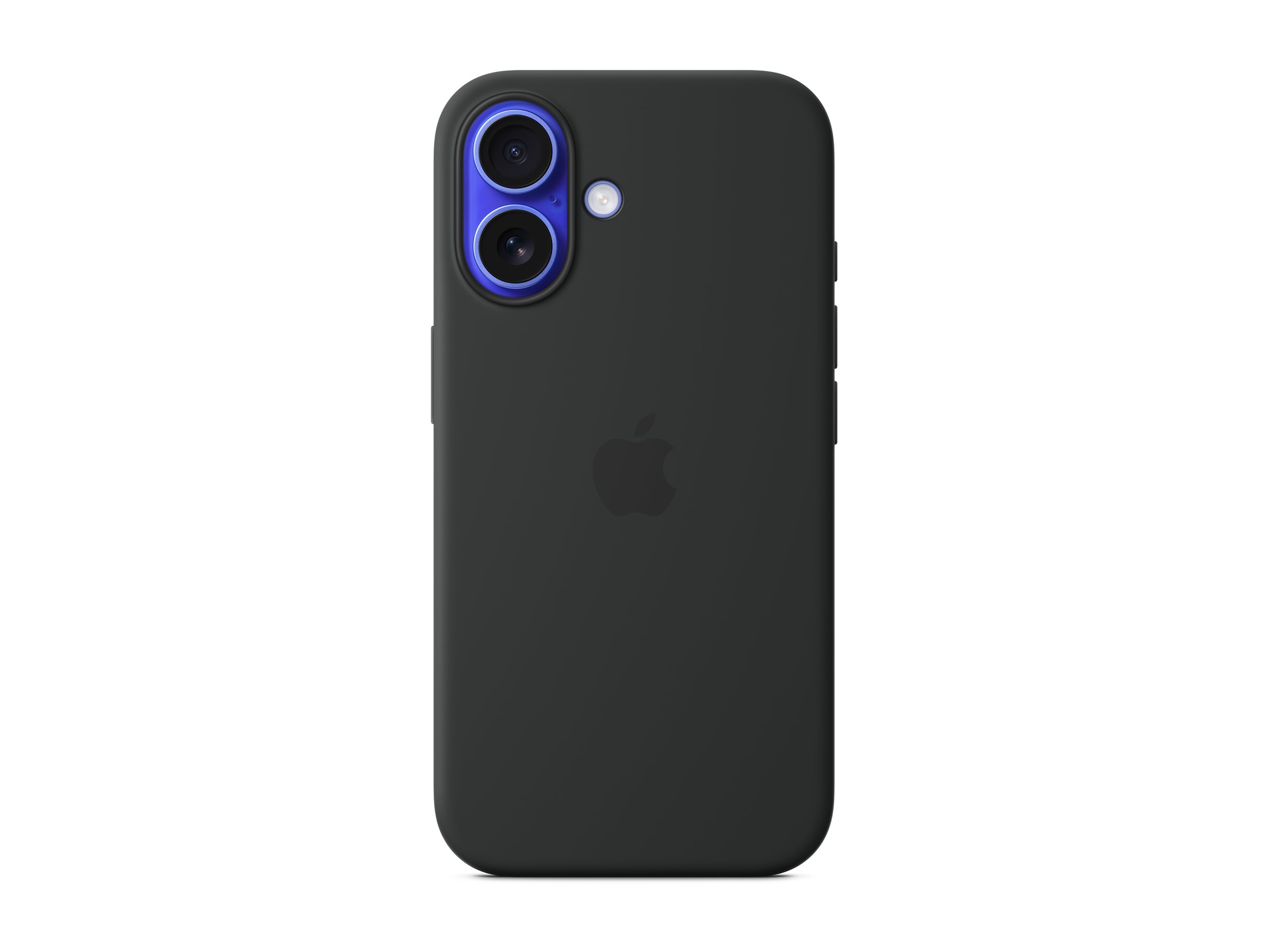 Apple iPhone 16 Silikon Case mit MagSafe 6,1" Schwarz