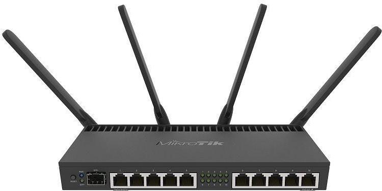 MikroTik RouterBOARD RB4011iGS+5HacQ2HnD-IN, 10x Gigabit, 1x SFP+, WiFi 2.4/5GHz (RB4011iGS+5HacQ2HnD-IN)