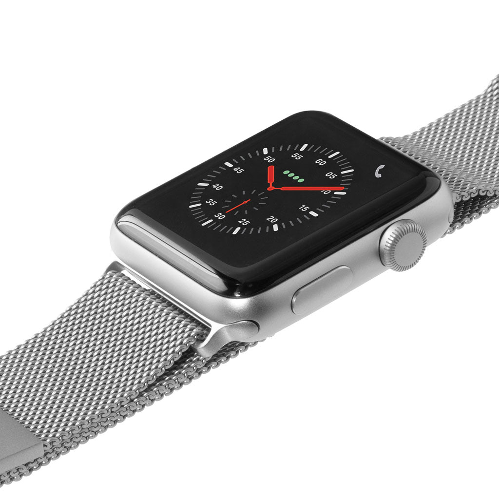 Laut Steel Loop Apple Watch Armband 38/40/41 mm Edelstahl Silber