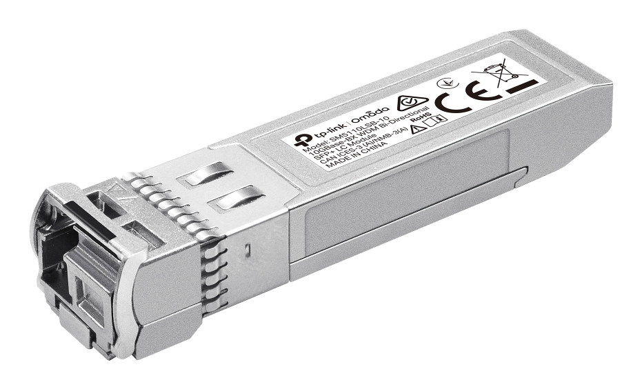 TP-Link Omada SM5110LSB-10 SFP+ Transceiver 10GbE Silber