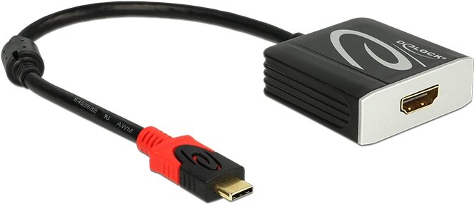 Delock Adapter USB Type-C™ Stecker > HDMI Buchse (DP Alt Mode) 4K 60 Hz (62730)