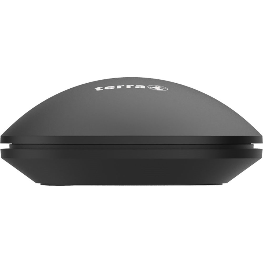 TERRA NBM1000B Kabellose Maus RF Wireless + Bluetooth Optisch 4000 DPI Schwarz
