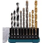 Makita Bohrersatz für Holz, Metall, Mauerwerk, Ziegelsteine (D-71962)