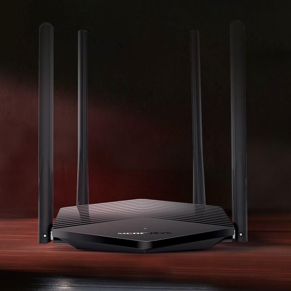 Mercusys MR60X V2 WLAN-Router Wi-Fi 6 Schwarz