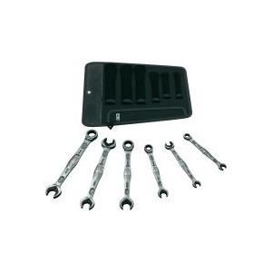 Wera Ratcheting combination wrench/double open-ended wrench set (05020022001)