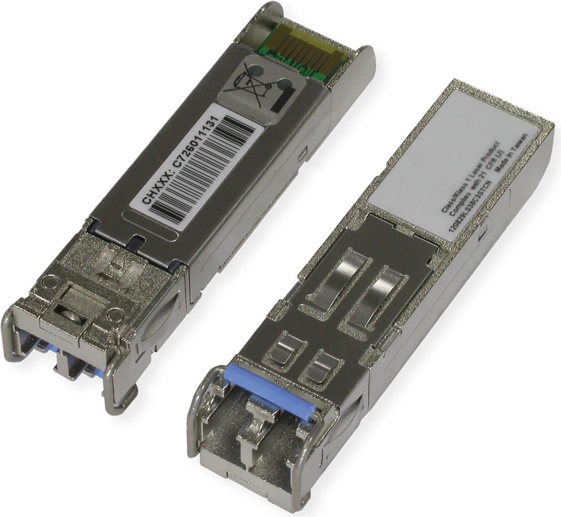 ROLINE Mini-GBIC LC Multimode 850nm f. 10 Gigabit Ethernet Short Range (21.14.3497)