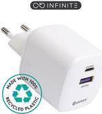 eSTUFF INFINITE USB-C Charger EU PD (ES637065-BULK)