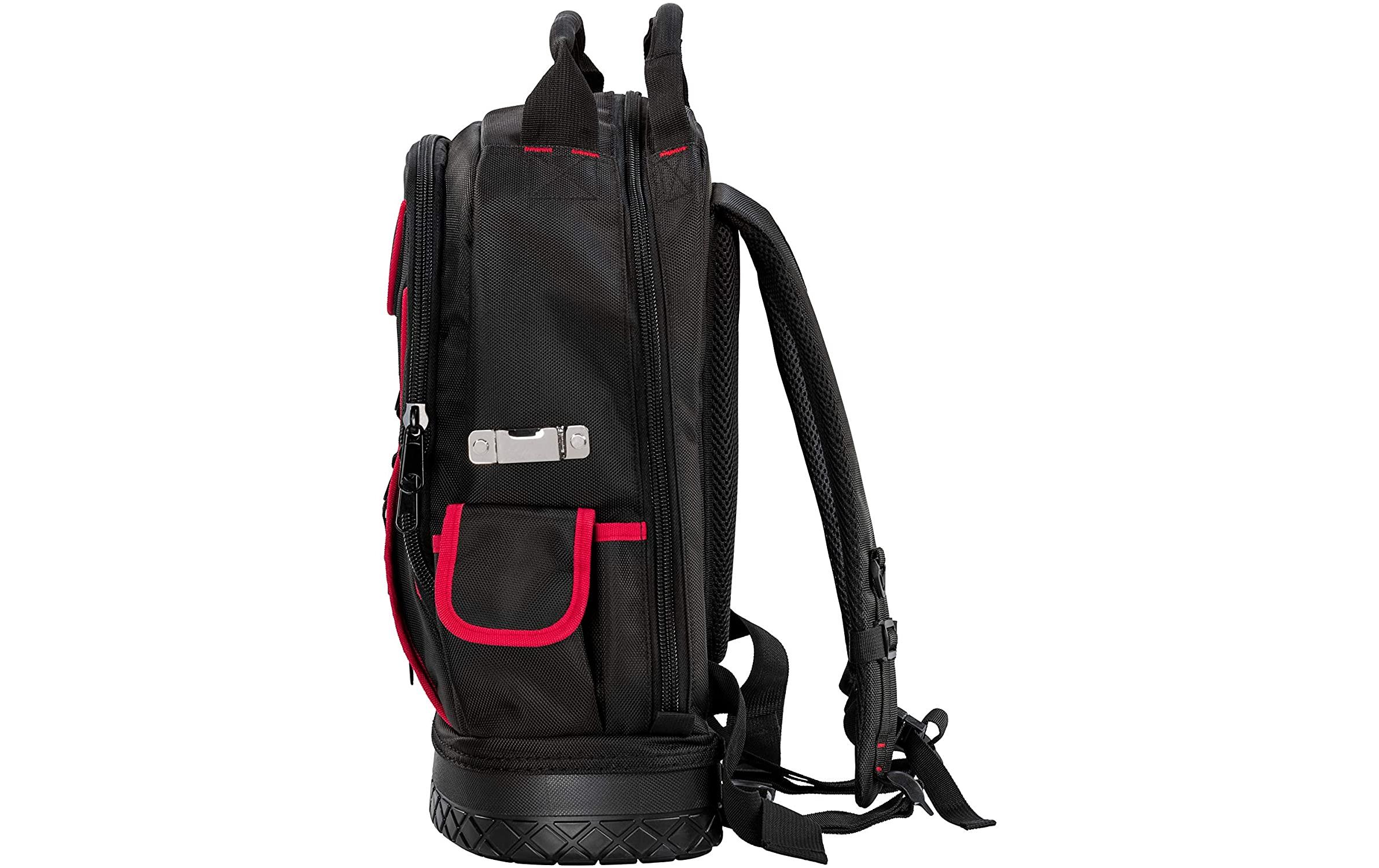 PARAT BASIC Back Pack Werkzeugrucksack Unbestückt 380 x 470 x 220 mm Schwarz/Rot