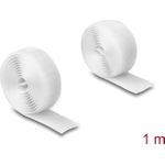 DeLOCK 20918 Klettverschluss Nylon - Polyester Weiß 1 Stück(e) (20918)