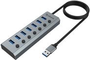 Akasa Connect 7 IPS - USB Hub (AK-HB-21BKCM)
