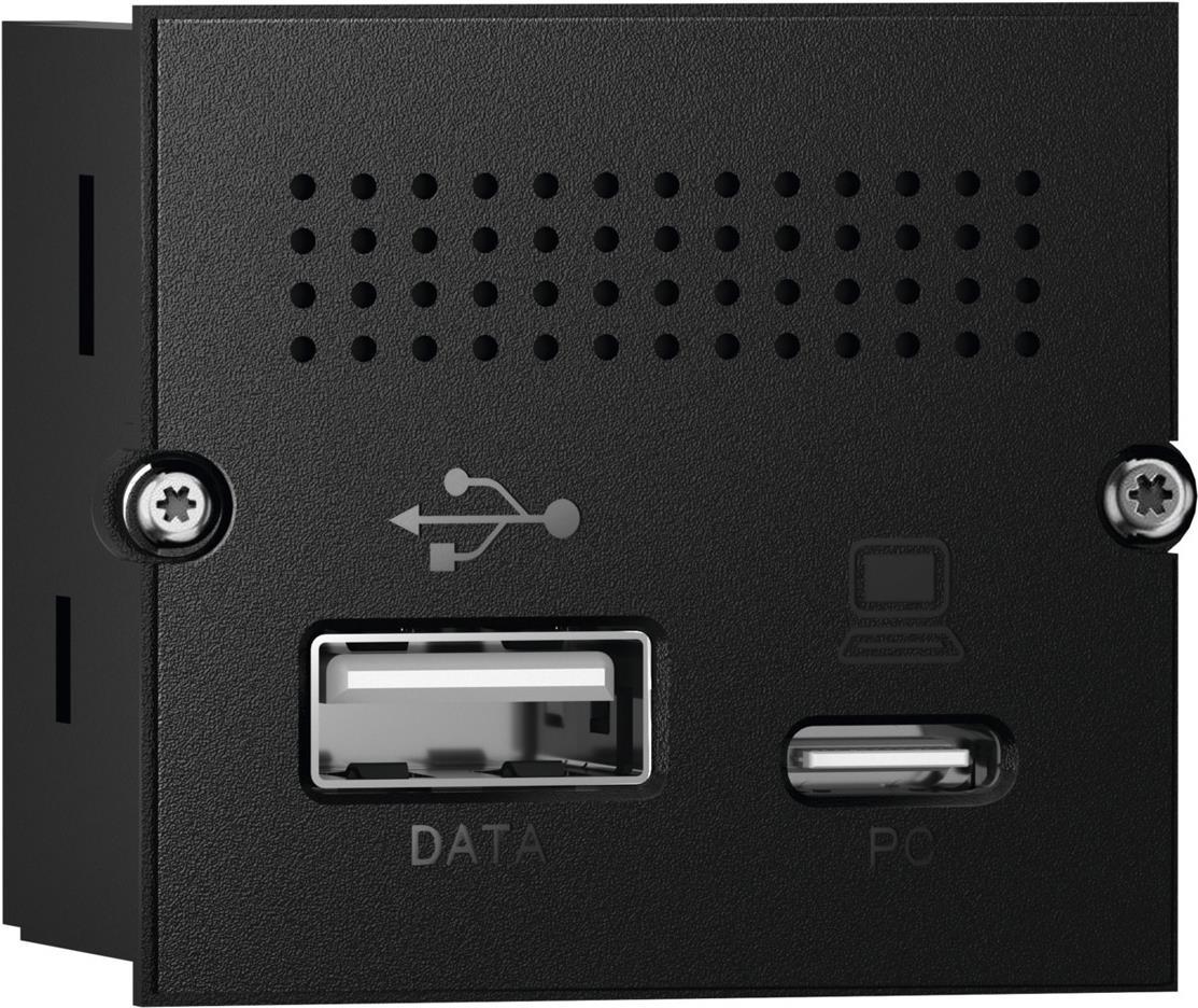 BACHMANN Modul Port Replikator 2xUSB2.0 miniDispalyport 1x USB3 TypeC, PowerDelivery (917.229)