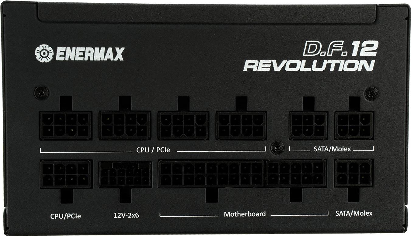 Enermax Revolution D.F. 12 Netzteil 750 W ATX 3.1 80 PLUS Gold Vollmodular Schwarz