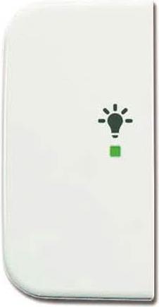 Wippe 1-fach Symbol Licht alpinweiß 6231-21-214 (6220-0-0090)