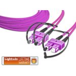 Lightwin High Quality Duplex LWL Patchkabel, MM OM4, SC - SC LWL Patchkabel (LDP-50 SC-SC 5.0 OM4)