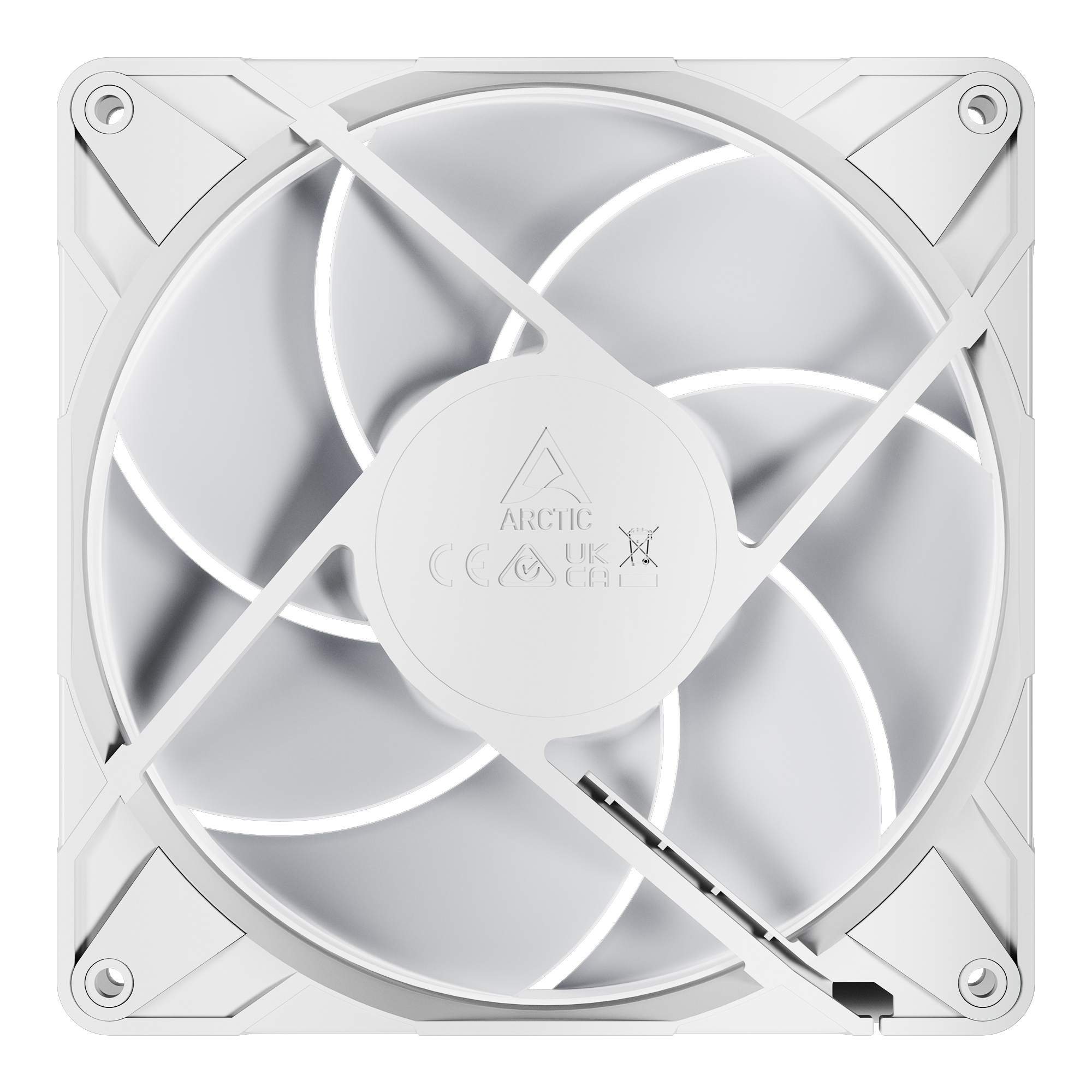 Arctic P14 Pro A-RGB 140 mm Gehäuselüfter 3er-Pack Weiß