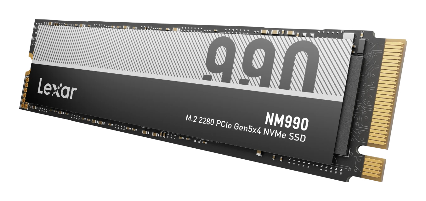 Lexar NM990 SSD 1 TB M.2 2280 PCIe Gen5 NVMe
