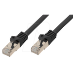 shiverpeaks BASIC-S Netzwerkkabel Schwarz 0,25 mCat.7 Rohkabel S/FTP (S-STP) (BS75511-0.25S)