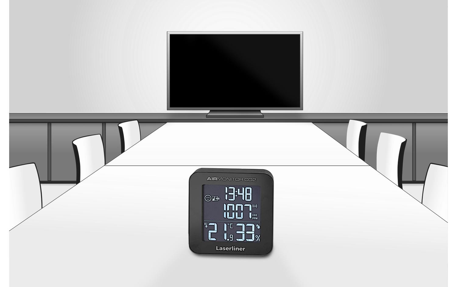 Laserliner AirMonitor CO2 Schwarz