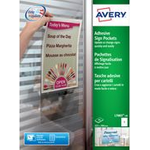 Avery L7083-10 selbstklebendes Etikett Rechteck Dauerhaft Transparent 10 Stück(e) (L7083-10)