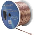 OMNITRONIC Lautsprecherkabel 2x2,5 100m clear (30300611)