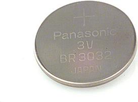 Panasonic BR3032 Lithium 3V Nicht wiederaufladbare Batterie (BR3032)