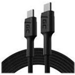 Green Cell KABGC29 USB Kabel 2 m USB 2.0 USB C Schwarz (KABGC29)