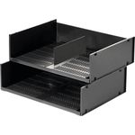 DURABLE Hunke & Jochheim Briefablageschale OPTIMO, DIN A3 Querformat, 436 x 105 x 333 mm, anthrazit (1700786058)