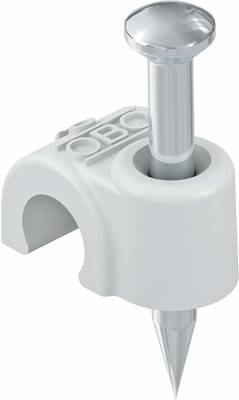 Iso-Nagel-Clip 2008 für Kabel 8mm L 35mm Lichtgrau (2227622)