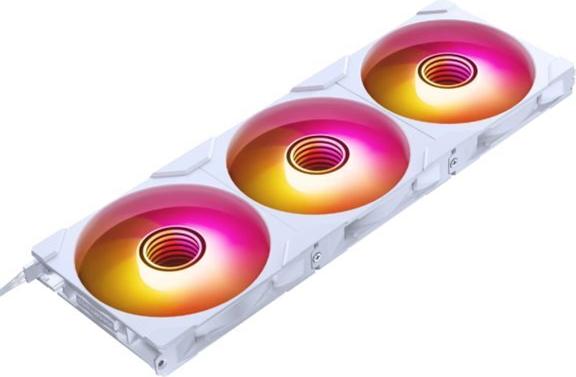 Phanteks M25 Gen2 PWM D-RGB Lüfter 3er-Pack - 140mm weiß (PH-F140M25_G2_DWT01_3P)
