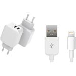 CoreParts MBXUSB-AC0007 Ladegerät für Mobilgeräte Weiß Indoor (MBXUSB-AC0007)