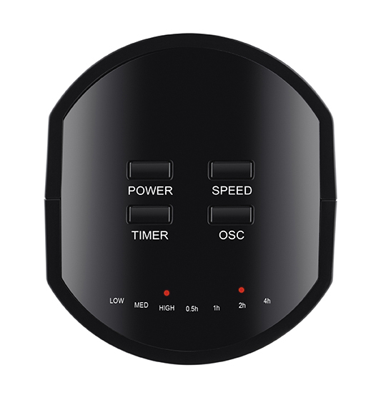 Unold Torre Turmventilator 35 W 78,5 cm 3 Stufen Schwarz