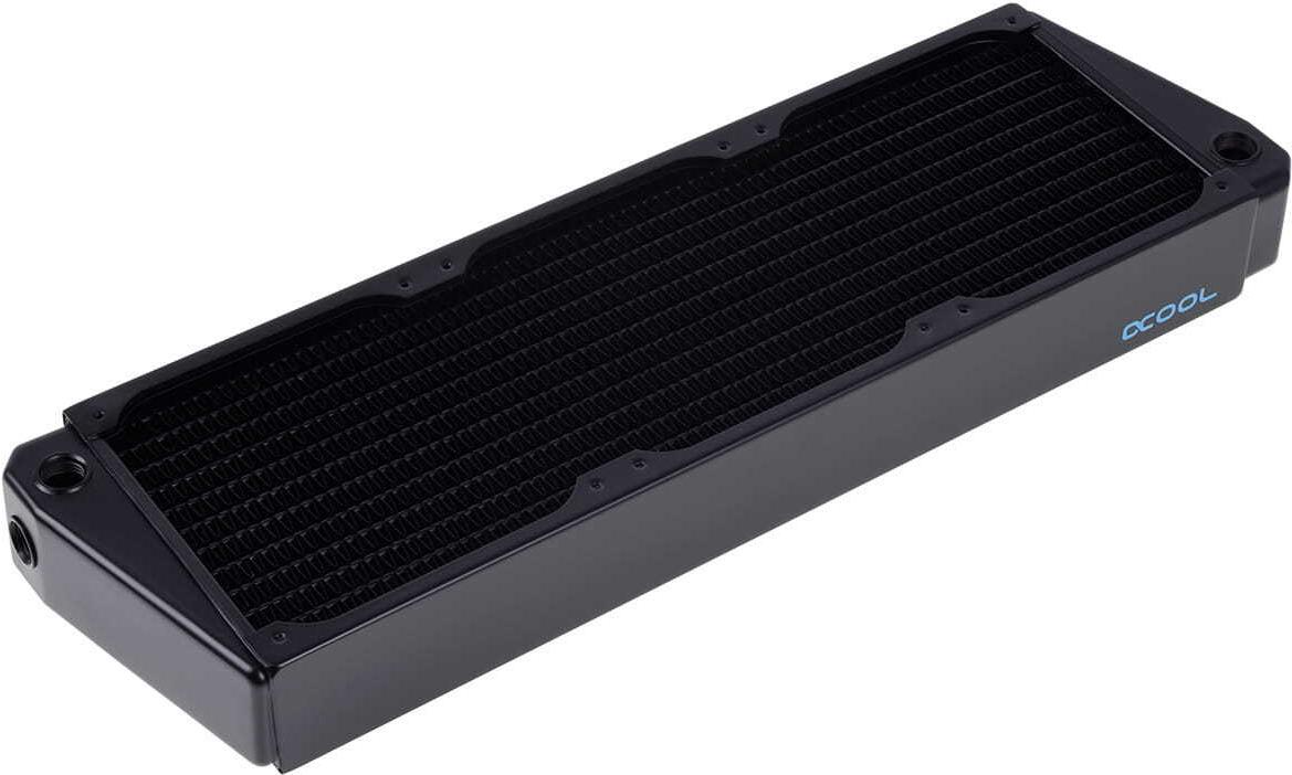 Alphacool NexXxoS XT45 Full Copper X-Flow 360mm Radiator Schwarz