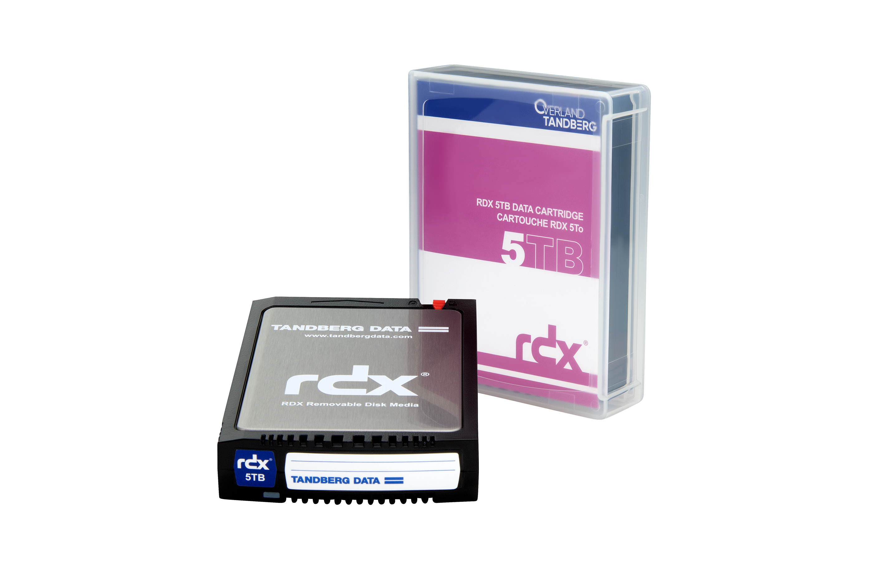 Overland-Tandberg RDX Festplatten-Kassette 5 TB Schwarz