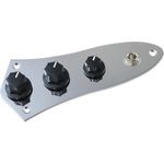 DIMAVERY Kontrollplatte für JB-E-Bass-Modelle (26300222)