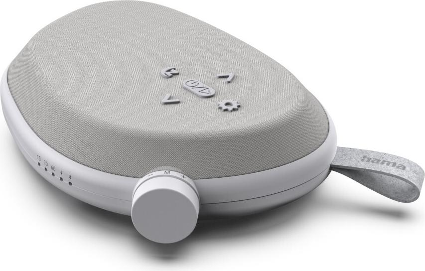 Hama Bluetooth®-Lautsprecher Calm, White Noise, flach, Schlaftimer, 3W, Weiß (00188244)