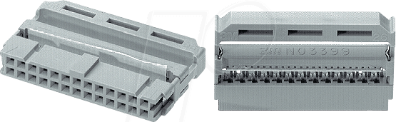 3M ELEKTRO PRODUKTE 3M 33856600 - Federleiste, 14 pol, Buchse, DIN 41651 (3385-6600)