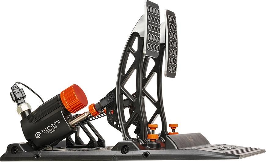 Asetek Invicta T.H.O.R.P. II Pedalset Schwarz