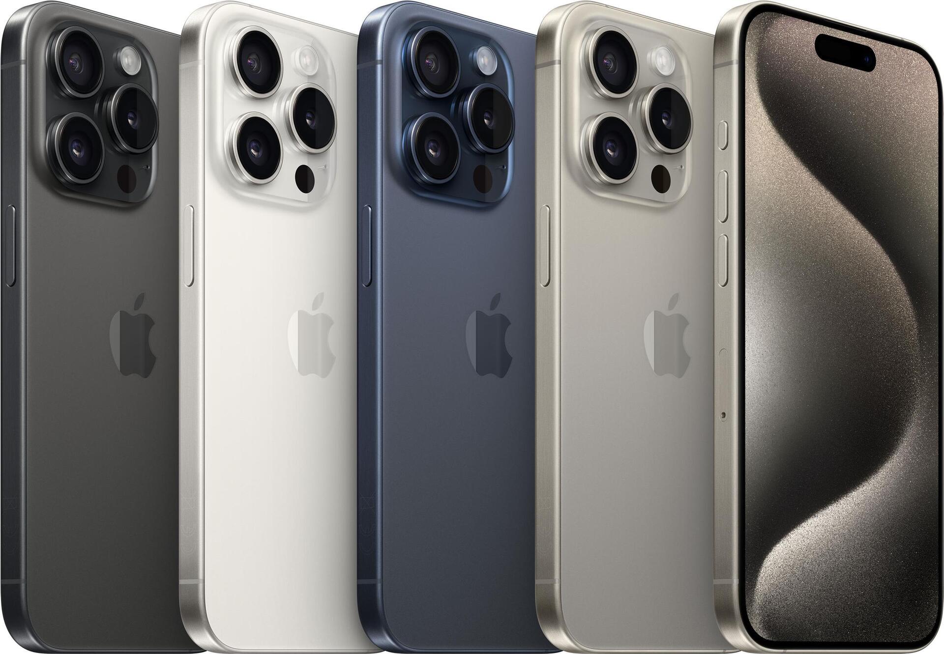 Apple iPhone 15 Pro 5G Smartphone Dual-SIM / Interner Speicher 