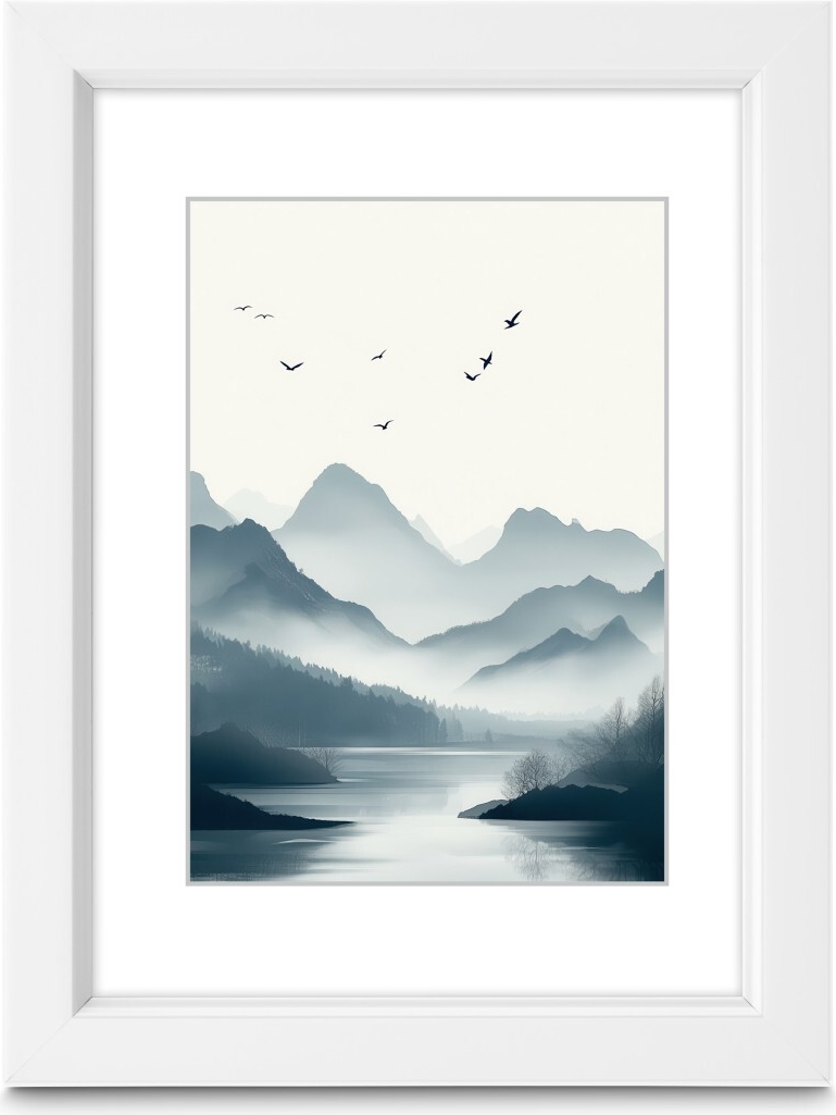 Hama Kunststoffrahmen Chill, Weiß, 15 x 20 cm (00193295)