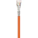 Wentronic GoobayCat.7 RohkabelA Netzwerkkabel, S/FTP (PiMF), Orange, 100 m - CU, AWG 23/1 (solid), LSZH (91888)