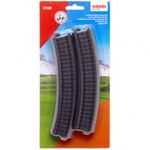 Märklin World 23130 H0 6er-Set Kunststoffgleis gebogen (23130)