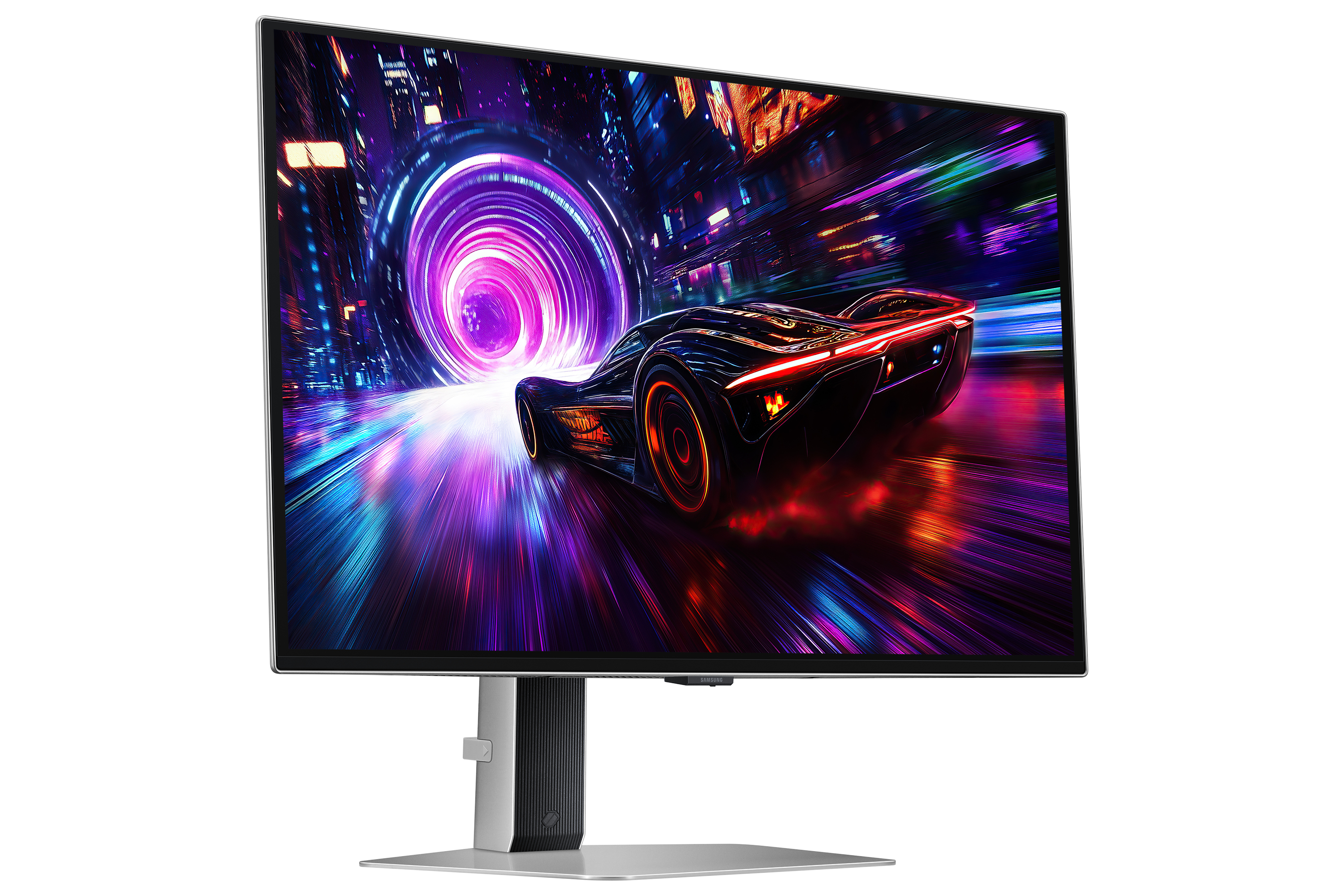 Samsung Odyssey OLED G8 S27FG812SU 27" 4K UHD 240 Hz Silber