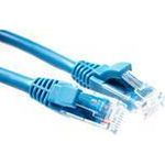 ACT Blue 3 meter U/UTP CAT6 patch cable component level with RJ45 connectors. Cat6 u/utp component bu 3.00m (IK8603)