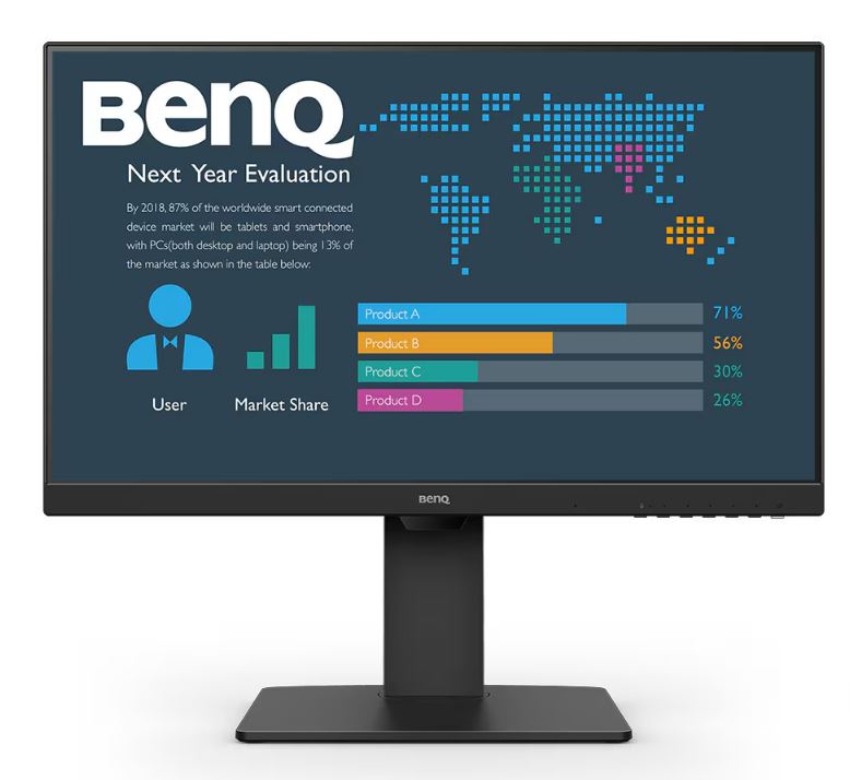 BenQ BL2786TC 68,58cm (27") FHD IPS Monitor 16:9 1xHDMI/1xDP 100Hz schwarz [Energieklasse E] (9H.LMPLB.QBE)