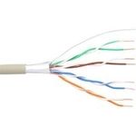 InLine® Telefon-Kabel 8-adrig, 4x2x0,6mm, zum Verlegen, 25m Ring (69987C)