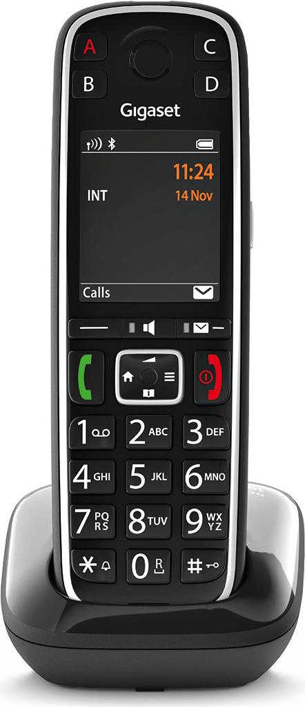 Gigaset E720 Schnurlostelefon mit Rufnummernanzeige (S30852-H2903-C101)