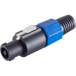 S/CONN maximum connectivity PA-Stecker 4pol., schraubbar mit Knickschutz (55201)
