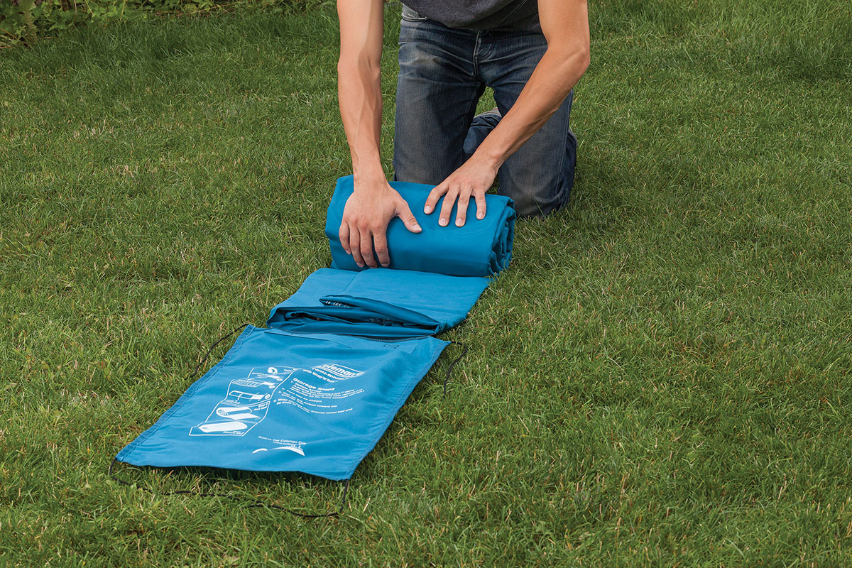 Coleman Extra Durable Luftbett Single 198 x 82 x 22 cm Blau