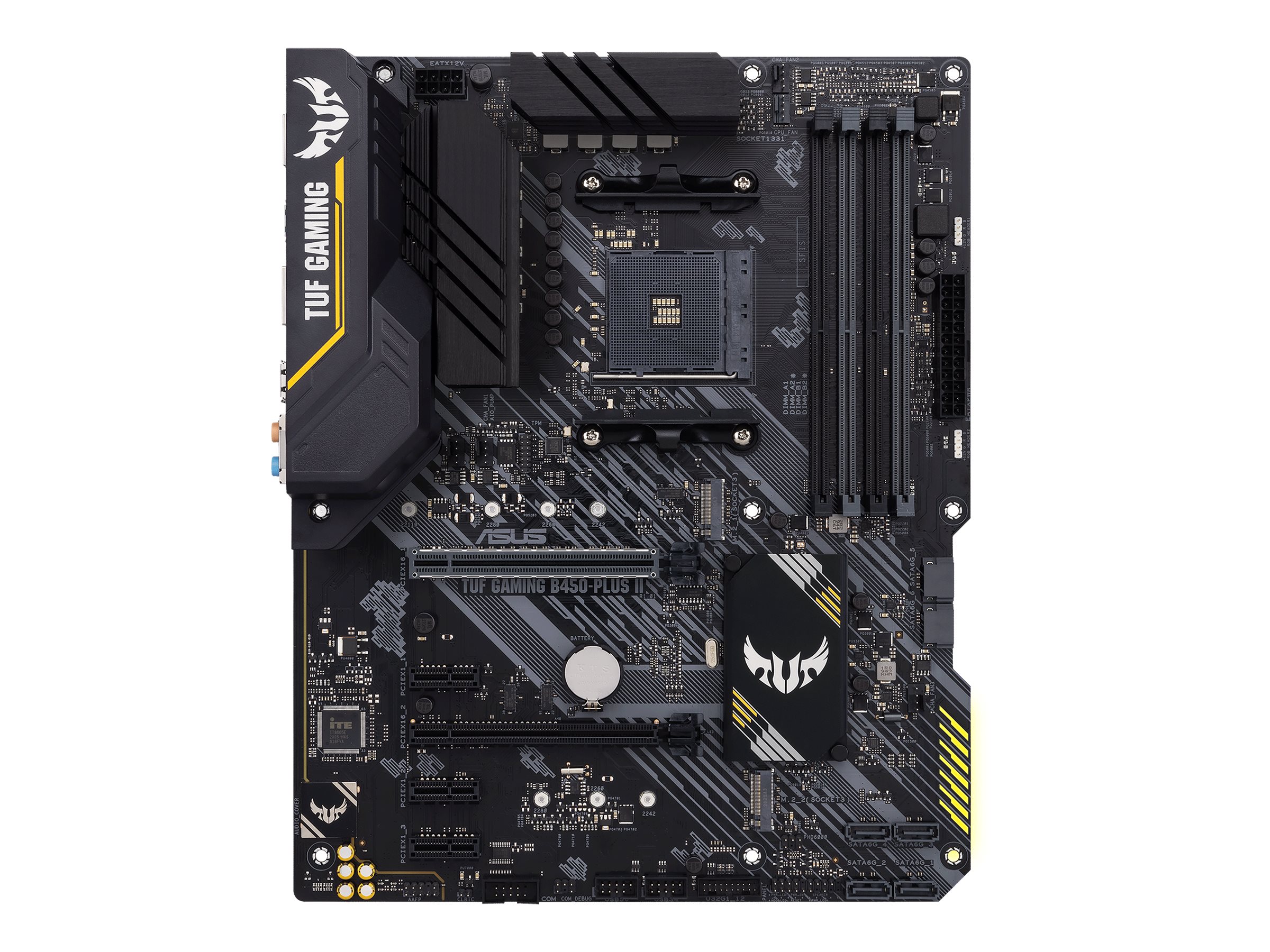 ASUS TUF GAMING B450-PLUS II Mainboard ATX, AMD B450, Socket AM4, DDR4