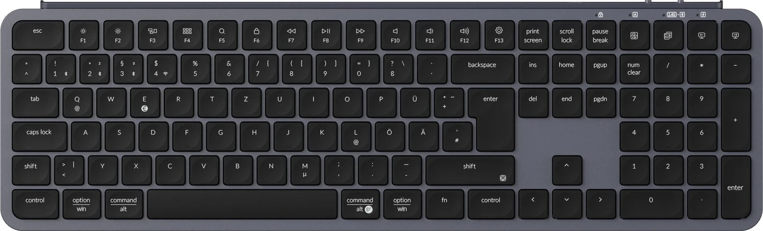 Keychron B6 Pro Ultra-Slim Wireless Keyboard DE QWERTZ (B6P-K1-DE)